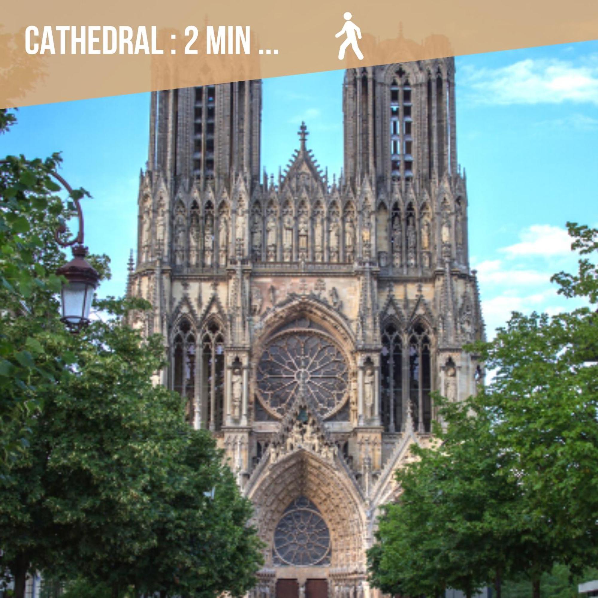 Le Royal - Cathedral - Center Apartment Reims Exterior photo